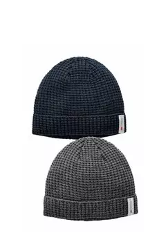 Шапка THINSULATE 2 PACK REGULAR FIT Next, синий