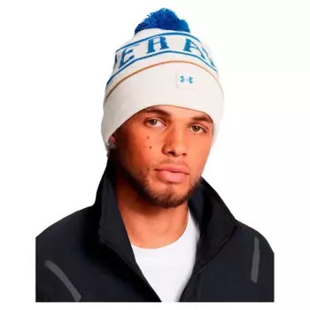 Шапка Under Armour Halftime Pom, белый