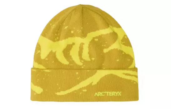 Шапка Arcteryx, желтый / салатовый
