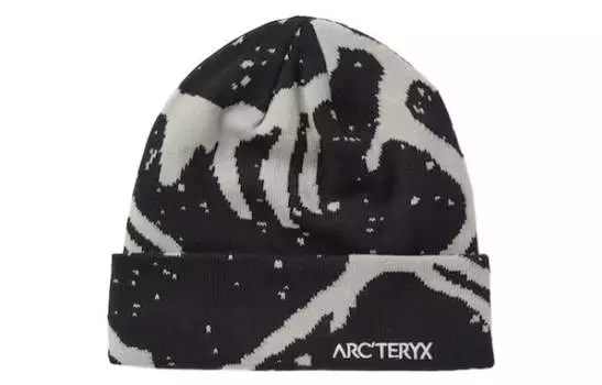 Шапка Arcteryx, черный / белый