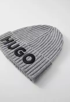 Шапка UNISEX HUGO, серый