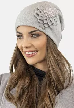 Шапка Vivisence, цвет light grey