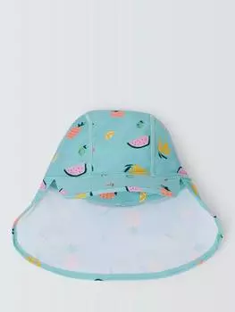 Шапочка keppi с фруктовым принтом baby ditsy John Lewis, зеленый