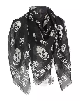 Шарф Alexander Mcqueen, черный