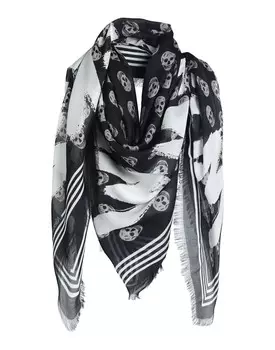 Шарф Alexander Mcqueen, черный
