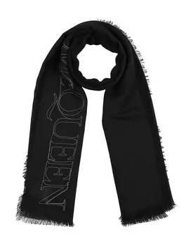Шарф Alexander Mcqueen, черный