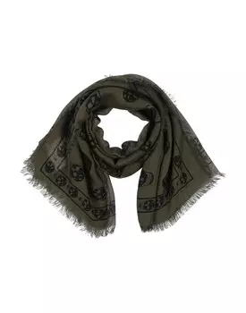Шарф Alexander Mcqueen, зеленый