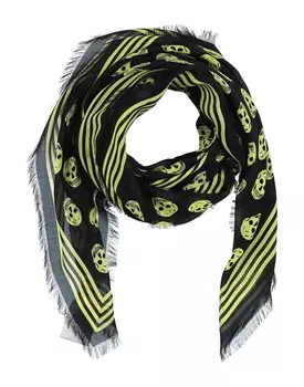 Шарф Alexander Mcqueen, желтый