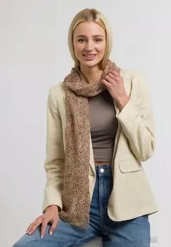 Шарф ANIMAL LEO PRINT FRAAS, цвет camel