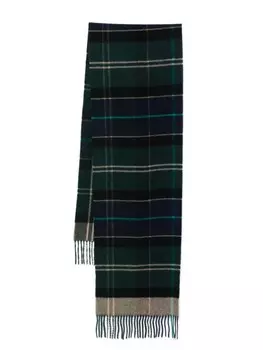 Шарф Barbour Inverness, зеленый