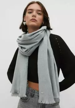Шарф BASIC Stradivarius, цвет grey