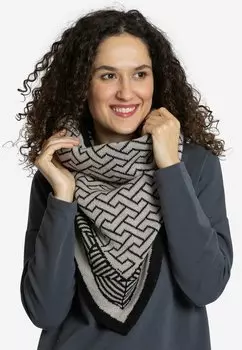 Шарф BERMUDA DREIECKS Elkline, цвет khaki - black