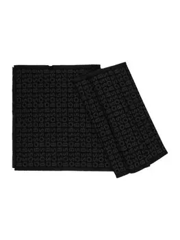 Шарф BOSS Scarf Tadic, черный
