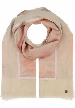 Шарф BUBBLE PRINT PATCHWORK STOLA FRAAS, цвет pale peach