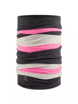 Шарф Buff, цвет anthrazit/pink