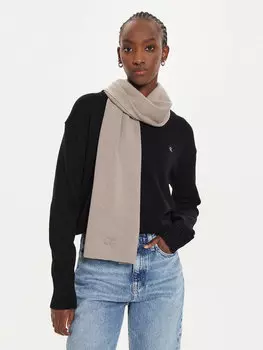 Шарф Calvin Klein, бежевый