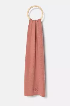 Шарф Calvin Klein Jeans, фиолетовый