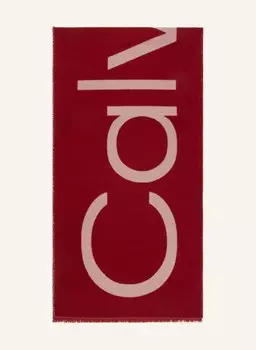 Шарф Calvin Klein, красный