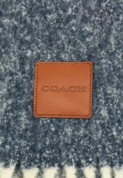 Шарф COACH, синий