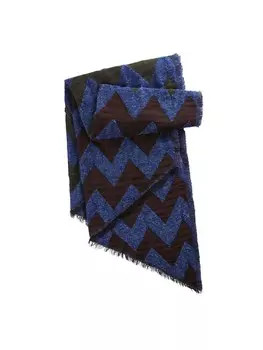 Шарф CODELLO Scarf URBAN HIGHLANDER, синий