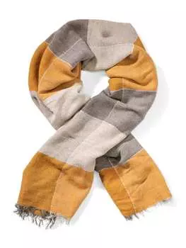 Шарф collezione alessandro, цвет senf