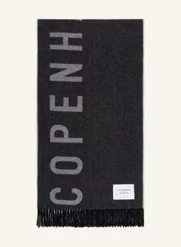 Шарф Copenhagen, черный