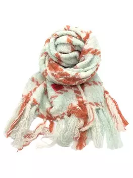 Шарф erfurt, цвет mint/apricot