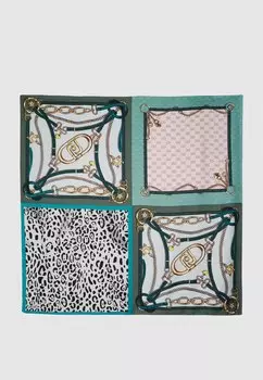 Шарф FOULARD SQUARE 4 PACK LIU JO, зеленый