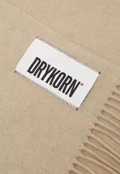 Шарф GAZE UNISEX DRYKORN, светло-коричневый