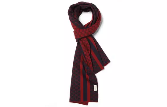 Шарф Gucci Unisex, красный