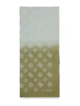 Шарф Guess, цвет Green/Mint