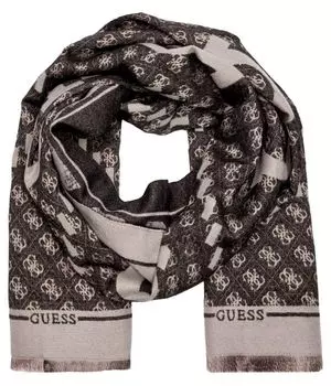 Шарф Guess, коричневый