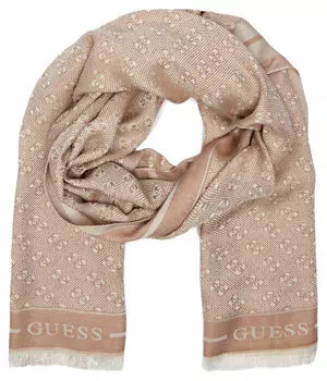 Шарф Guess Shemara, бежевый