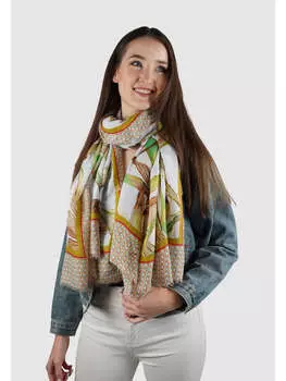Шарф Harpa, цвет green/brown