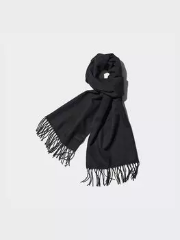 Шарф heattech Uniqlo, черный