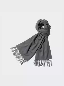 Шарф heattech Uniqlo, серый