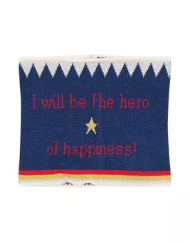 Шарф Heros, синий