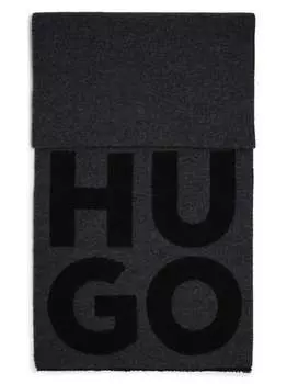 Шарф Hugo, черный