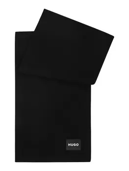 Шарф HUGO Scarf Zevon-C, черный