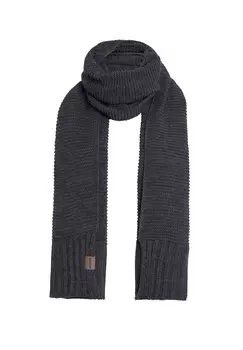 Шарф JAMIE Knit Factory, цвет anthracite