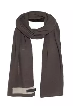 Шарф JUNE Knit Factory, цвет taupe
