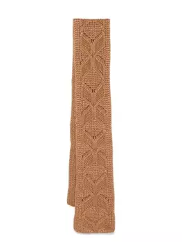 Шарф-кабель UGG, коричневый