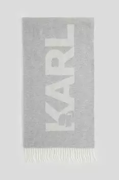 Шарф Karl Lagerfeld, серый