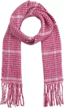 Шарф Kate Spade New York Fiesta Plaid Brushed Scarf, цвет Grapefruit Soda