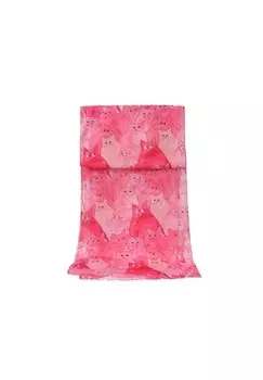 Шарф кот ZEBRO, розовый