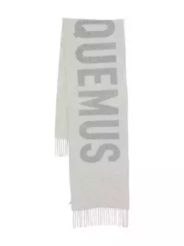 Шарф L'charpe Jacquemus, серый