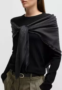Шарф LEDONIA BOSS, черный