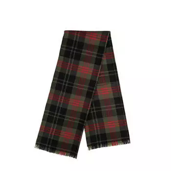 Шарф light plaid scarf Woolrich, зеленый