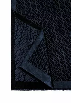 Шарф LOGO ALLURE Roeckl, темно-синий