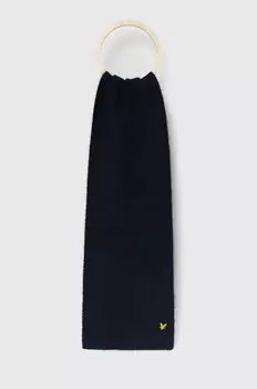 Шарф Lyle & Scott, темно-синий